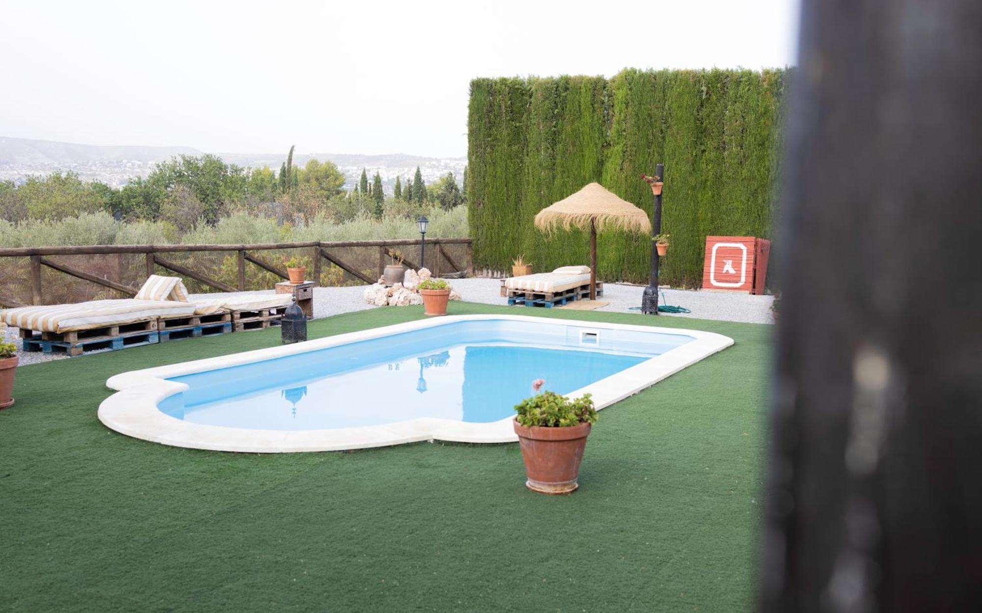 La Cuadra, Finca A Los Pies De Sierra Nevada, A 10 Minutos Del Centro, Piscina, Jardin, Barbacoa La Zubia  Εξωτερικό φωτογραφία